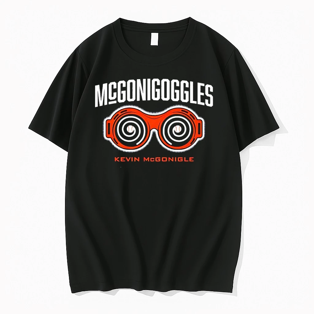 Kevin Mcgonigle Detroit Tigers Mlb Mcgonigoggles Spiral Glass Shirts