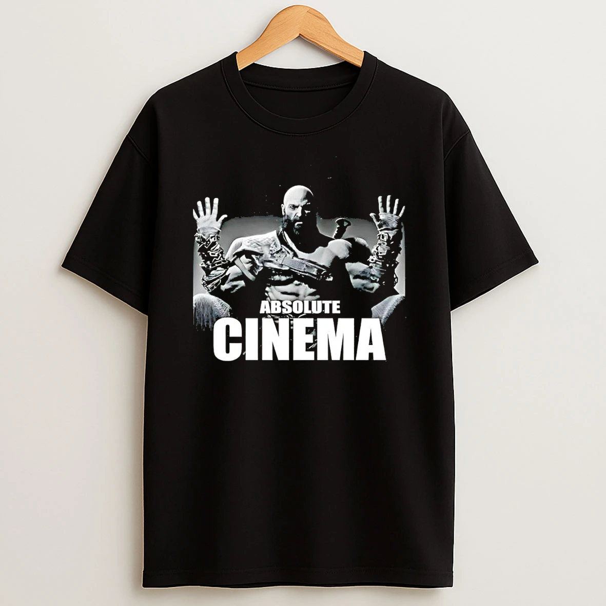 Kratos God Of War Absolute Cinema Game Character Shirts