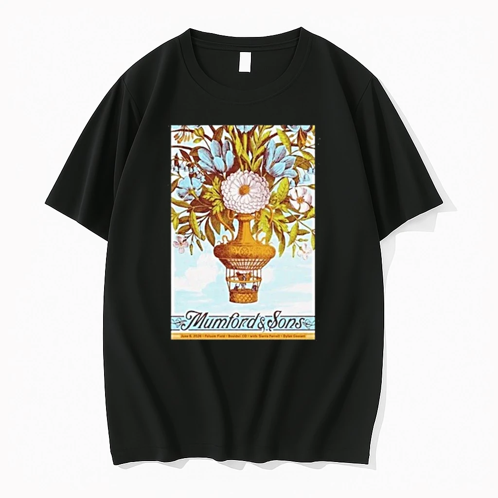 Limited Mumford Sons Jun 6 2026 Tour Boulder Shirts