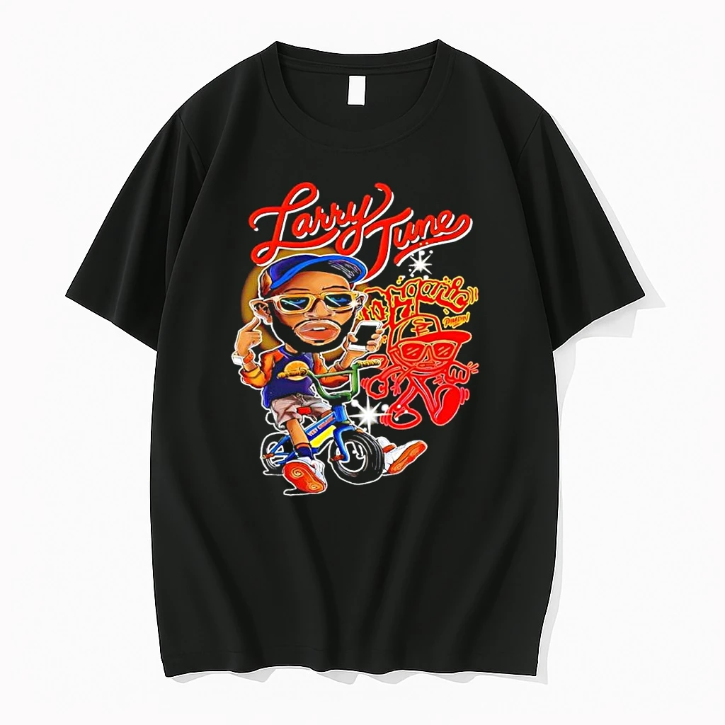 Larry June Organic Pimpin Sf Bay Area Rapper Caricature Cartoon Art Fan Shirts