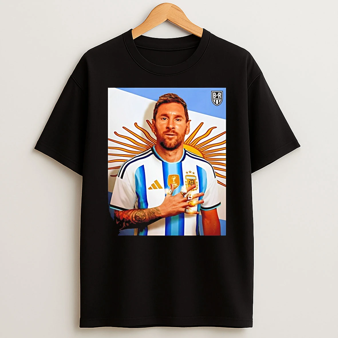 Lionel Messi Argentina Scores In His Fifth World Cup 2026 Shirts