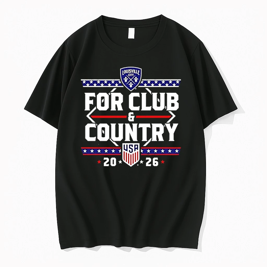 Louisville City Fc Usa 2026 For Club And Country Soccer Fan Shirts