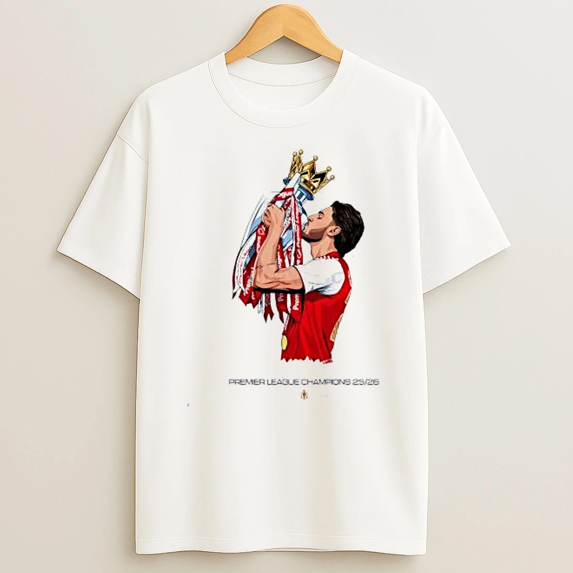 Martin Odegaard Arsenal Premier League Champions 25 26 Shirts