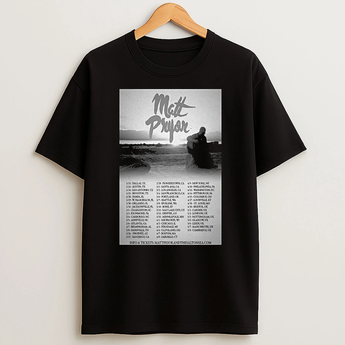 Matt Pryor The Salton Sea Tour 2026 1 Shirts