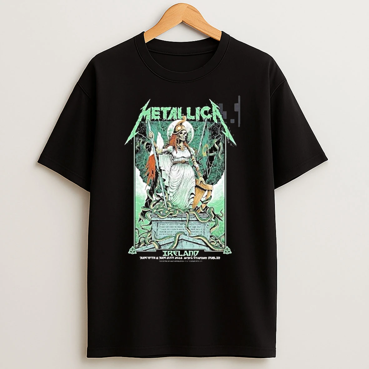 Metallica M72 Dublin Ireland 2026 Pop Up Shop At Aviva Stadium On June 19 And 21 2026 Hibernia Art Shirts