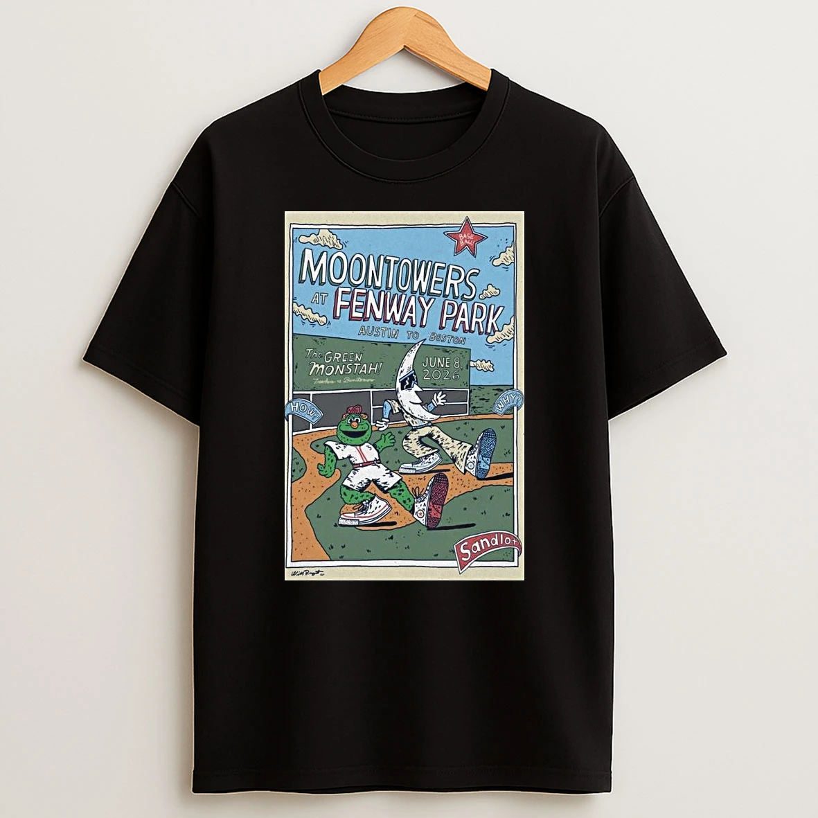 Moontowers June 8 2026 Fenway Park Boston 1 Shirts