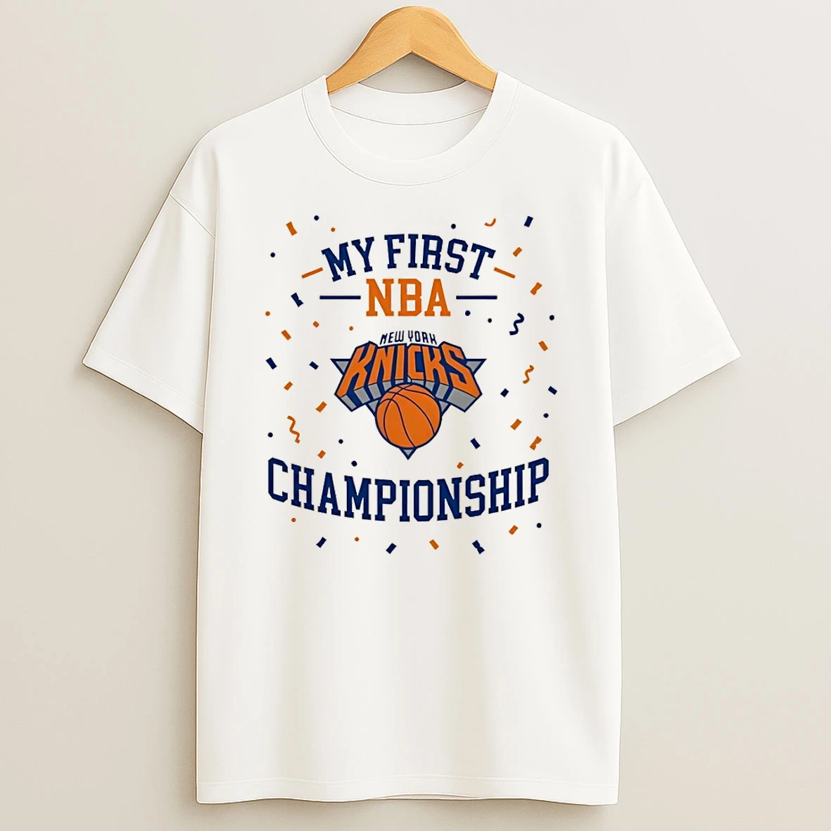 My First Nba New York Knicks Basketball Championship 2026 Shirts