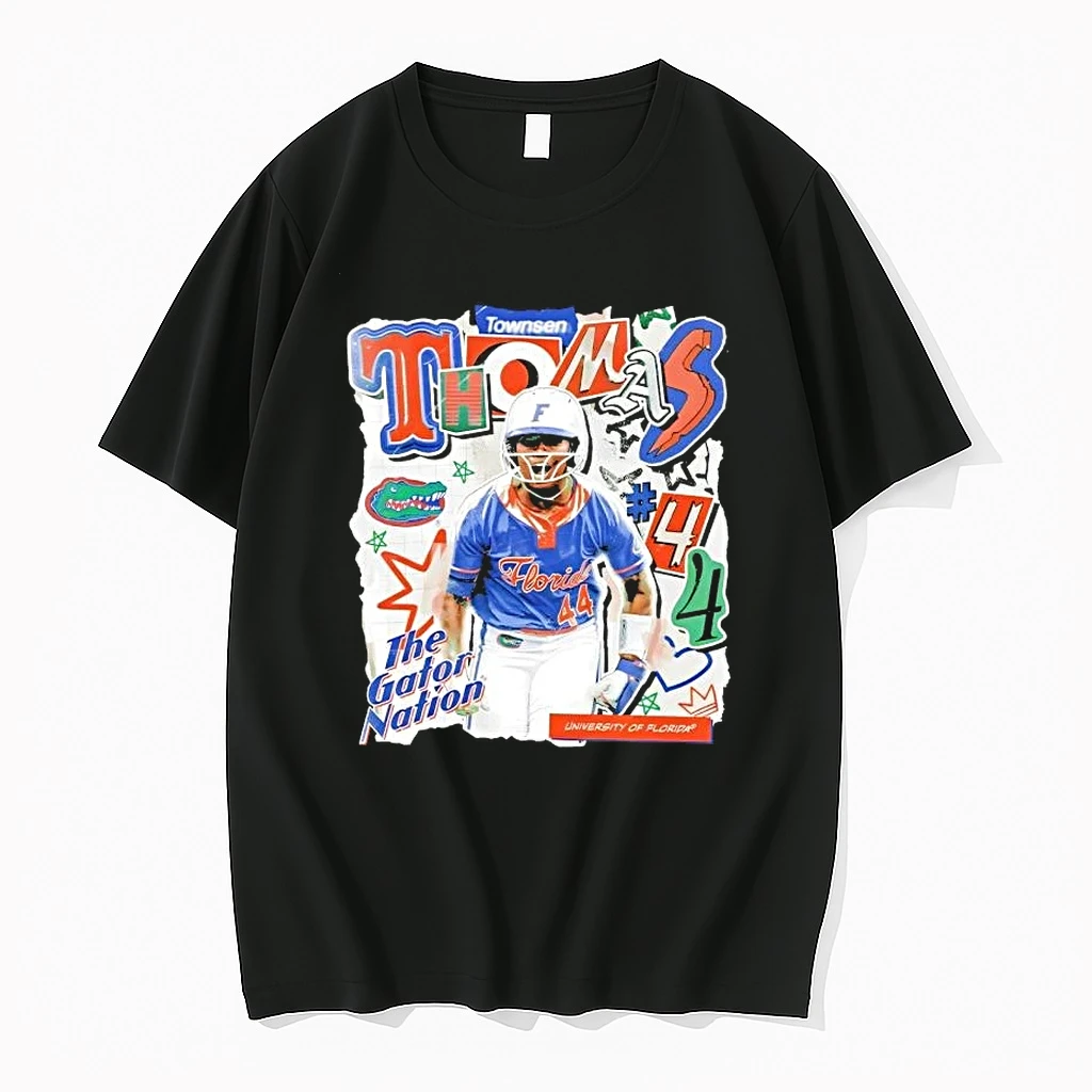 Ncaa Softball Florida Gators Nation Townsen Thomas Collage Graphic Shirts