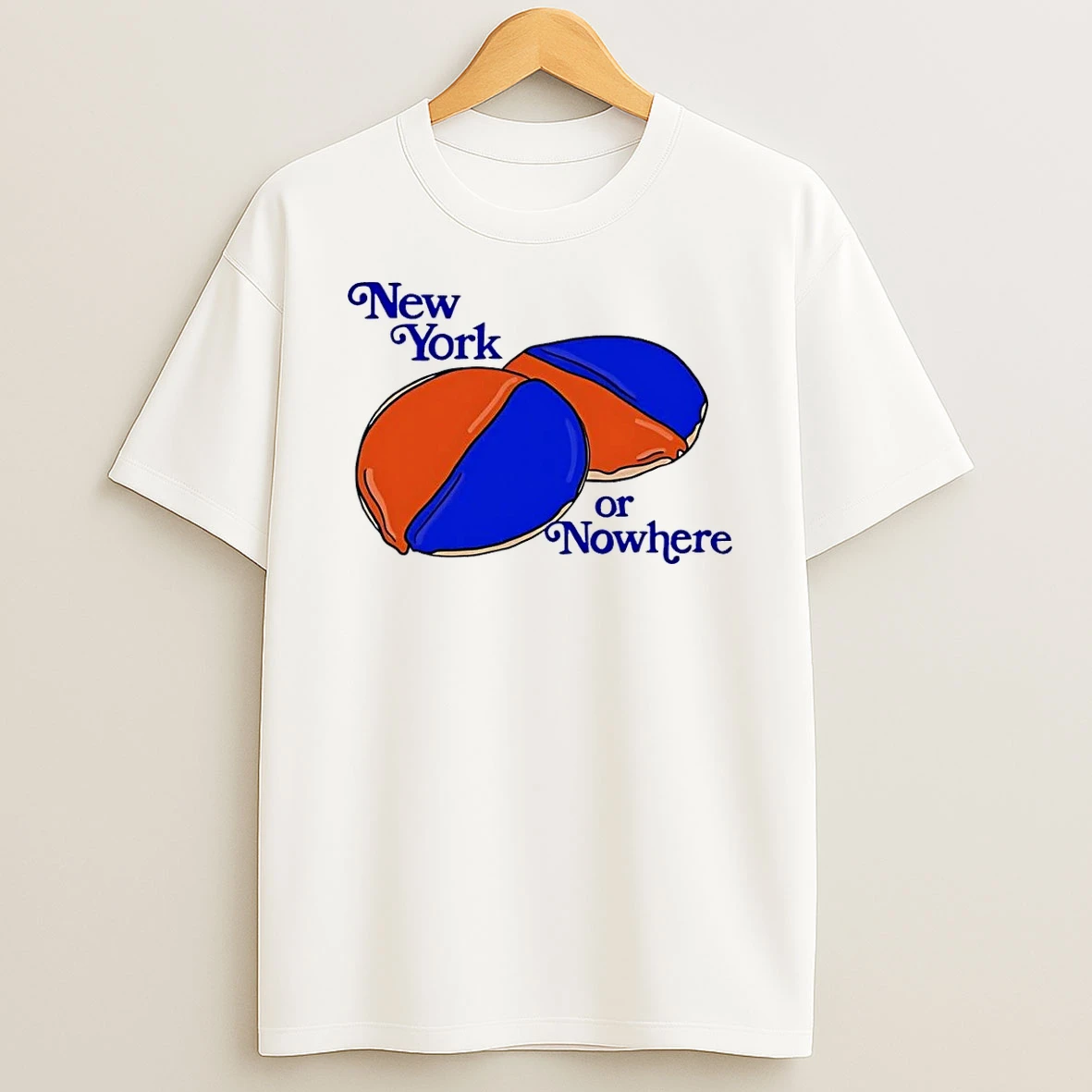 Ny Knick Bakery Half And Half Cookie New York Or Nowhere White Shirts