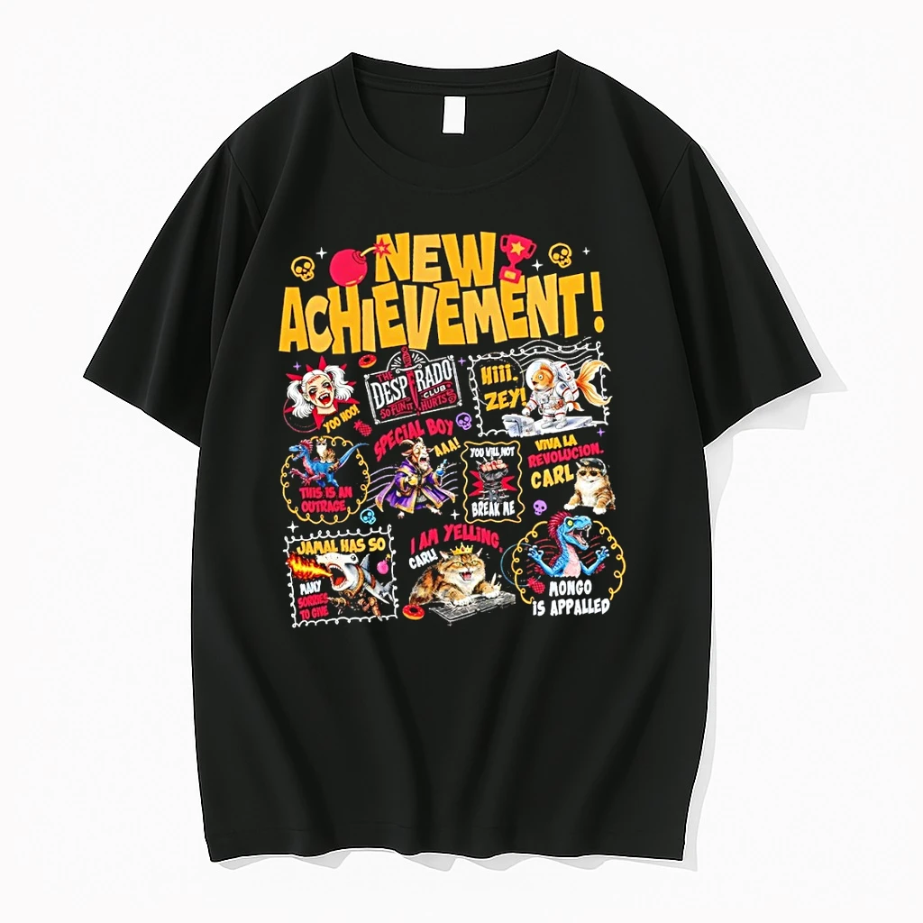 New Achievement Dungeon Crawler Carl The Desperado Club Hi Zey I Am Yelling Carl Shirts