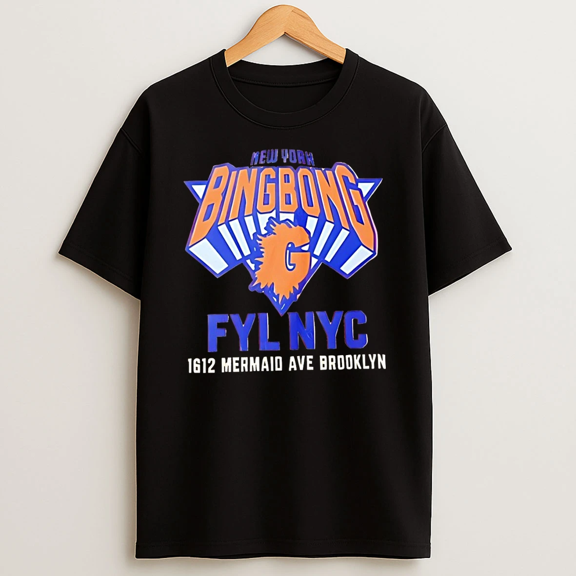 New York Bing Bong New York Knicks Nba Basketball Finals Fyl Nyc 2026 1612 Mermaid Ave Brooklyn Shirts