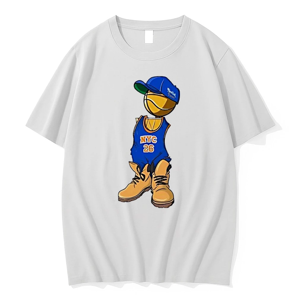 New York Forever Nyc 26 Basketball Athlete White Shirts