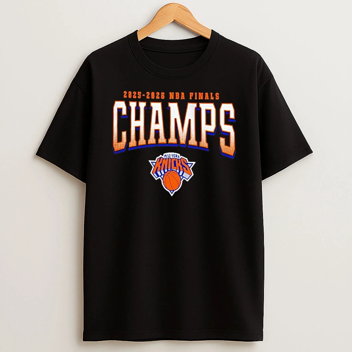 New York Knicks 2026 Nba Finals Champions Trophy Shirts