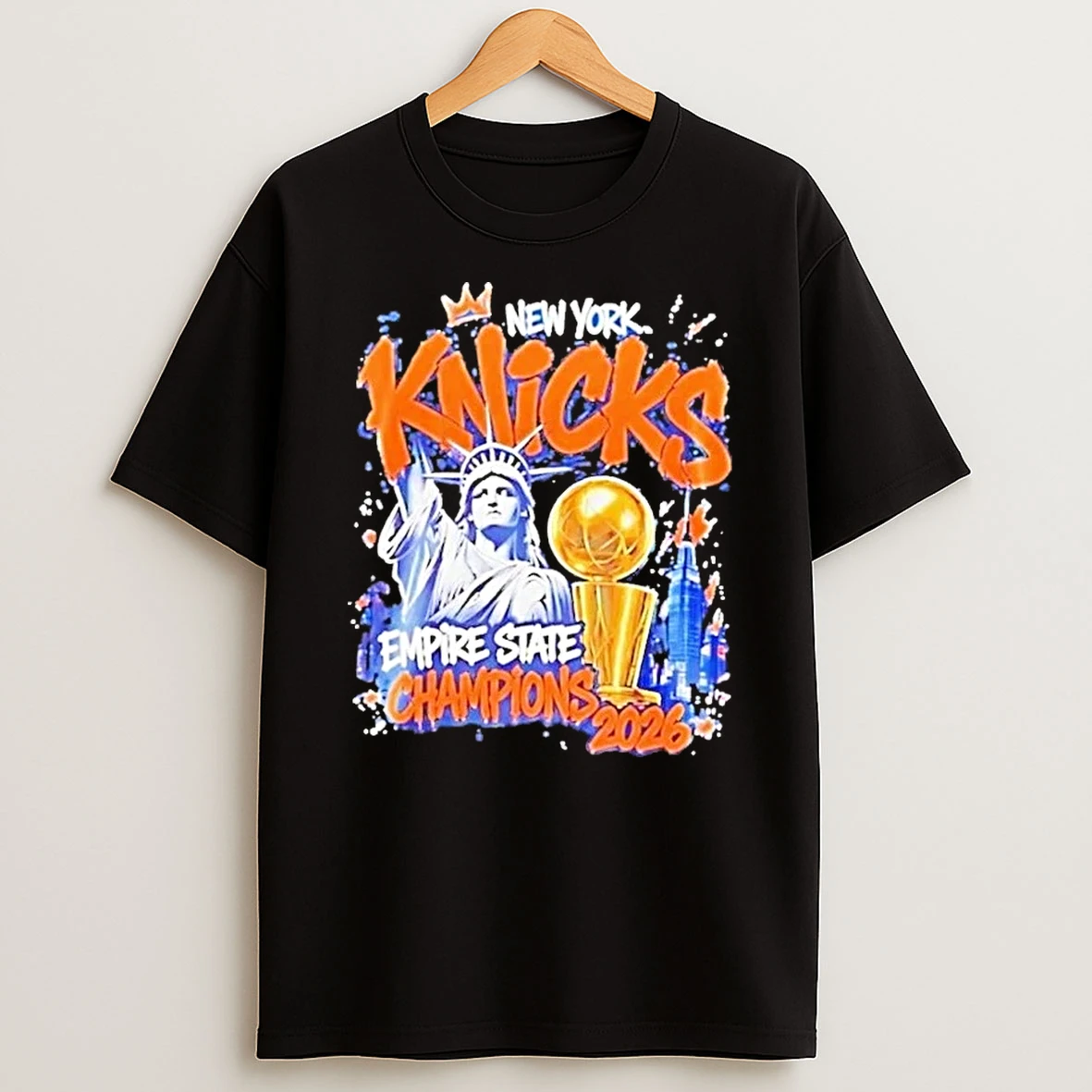 New York Knicks 2026 Nba Finals Champions Empire State Champs Shirts Shirts