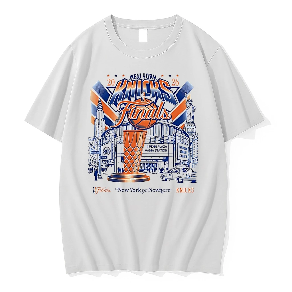 New York Knicks Basketball Finals New York Nowhere 4 Penn Plaza Vania Station Shirts