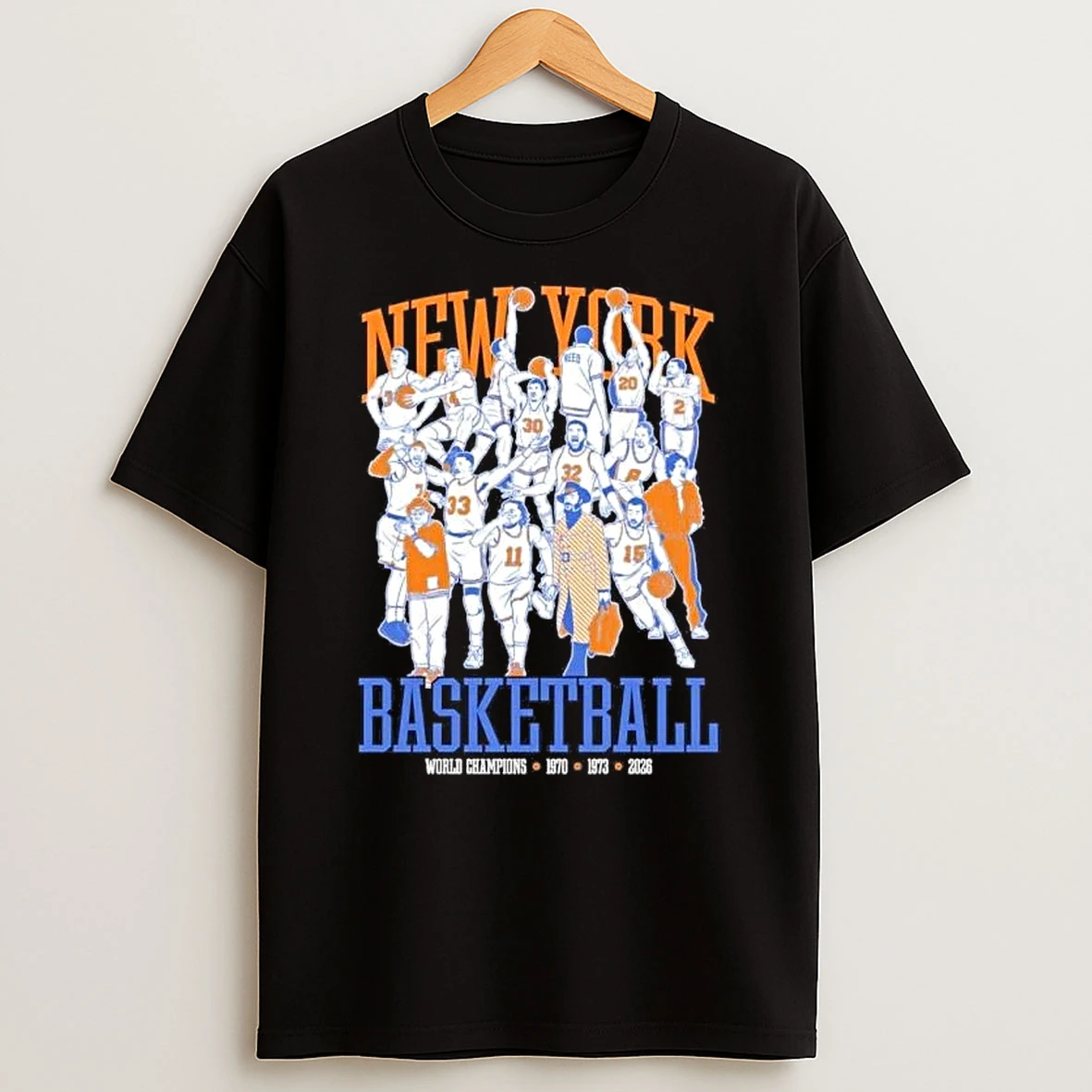 New York Knicks Basketball Nba Finals Champions 1970 1973 2026 Shirts