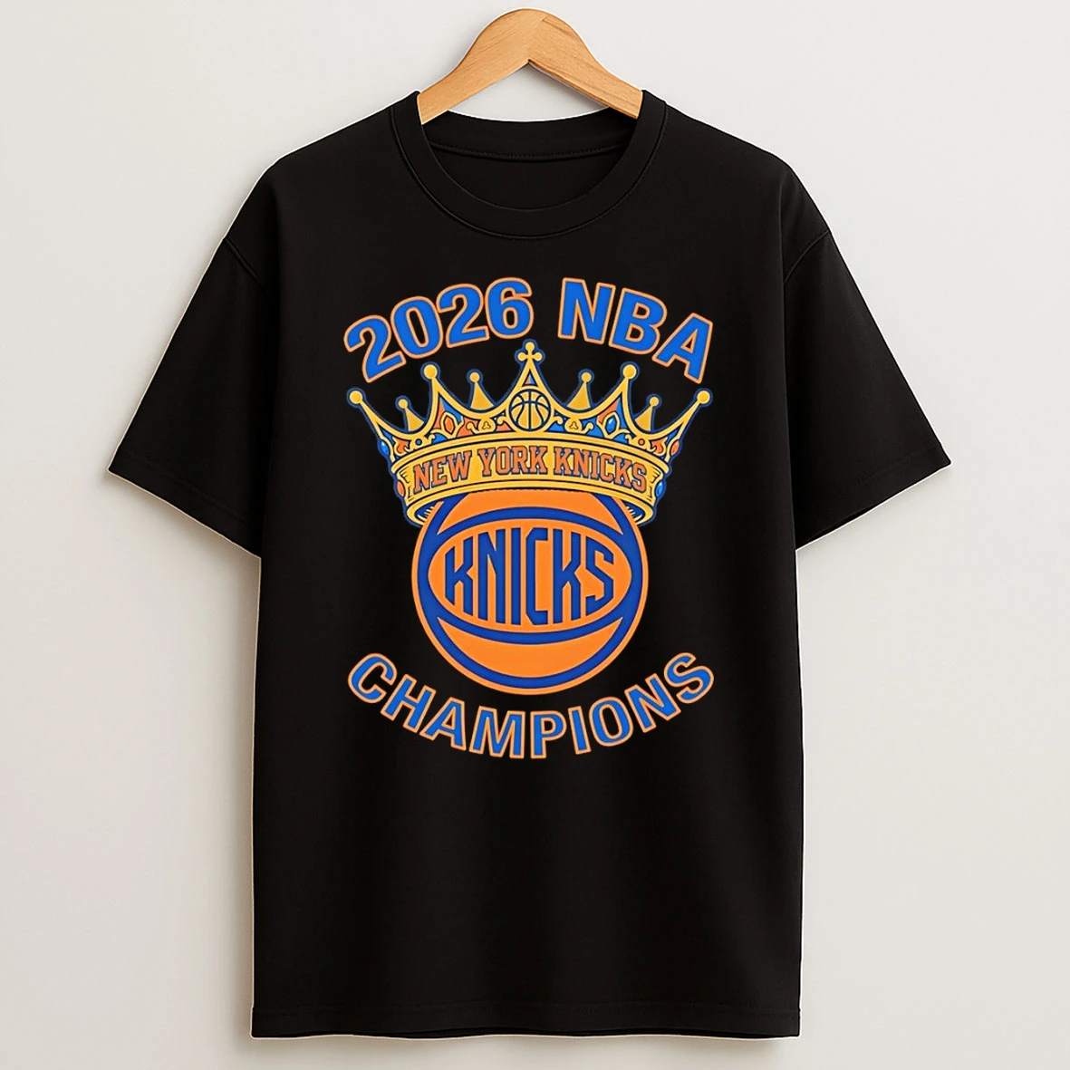New York Knicks Crown Basketball 2026 Nba Finals Champions Shirts