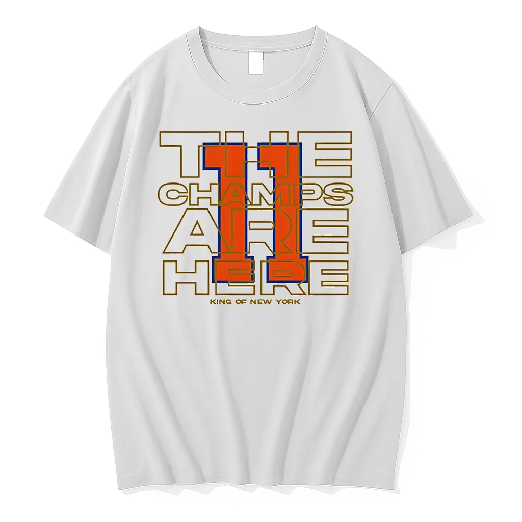 New York Knicks Jalen Brunson The Champs Are Here King Of New York Shirts