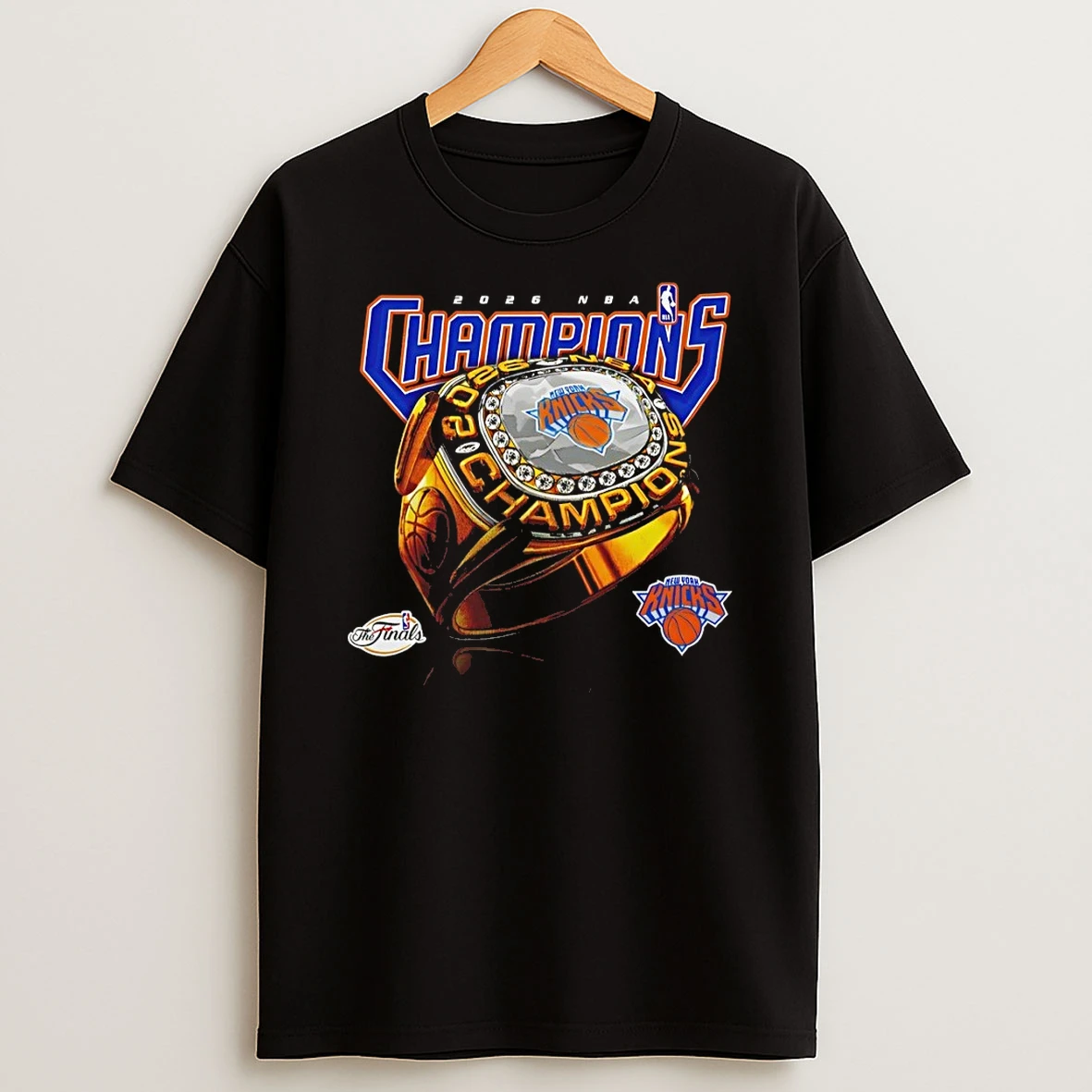 New York Knicks Nba Basketball Championship Ring 2026 Champions Finals Shirts