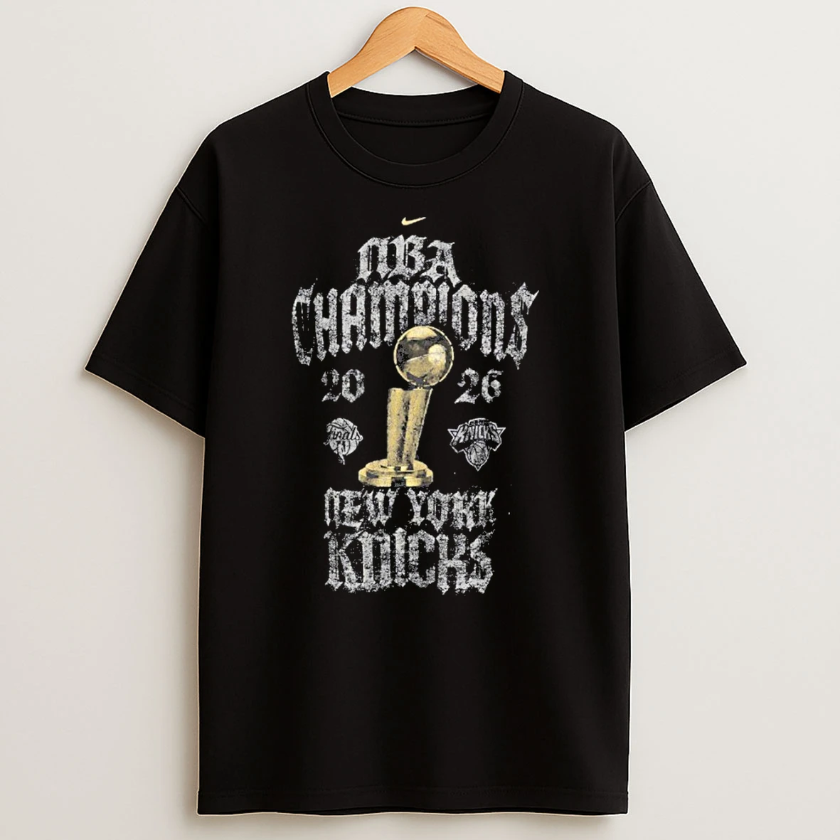 New York Knicks Nike 2026 Nba Finals Champions Limited Edition Locker Room Shirts