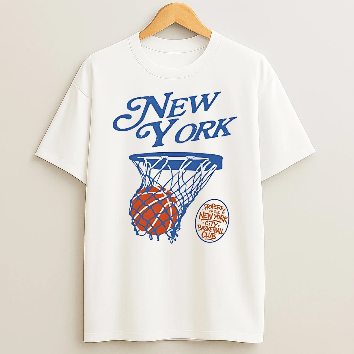 New York Property Of The New York City Basketball Club Shirts