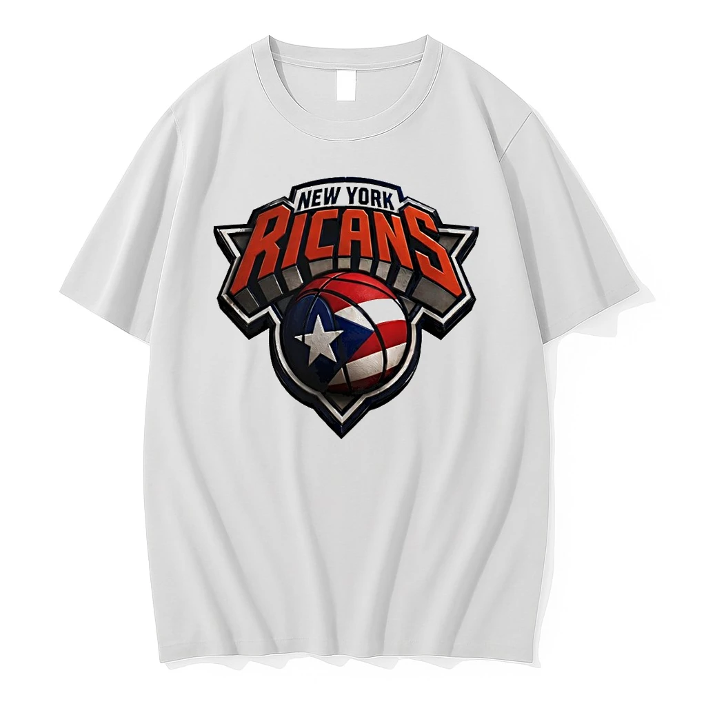 New York Ricans Puerto Rican Flag Ball New York Knicks Basketball Championship 2026 Logo Shirts