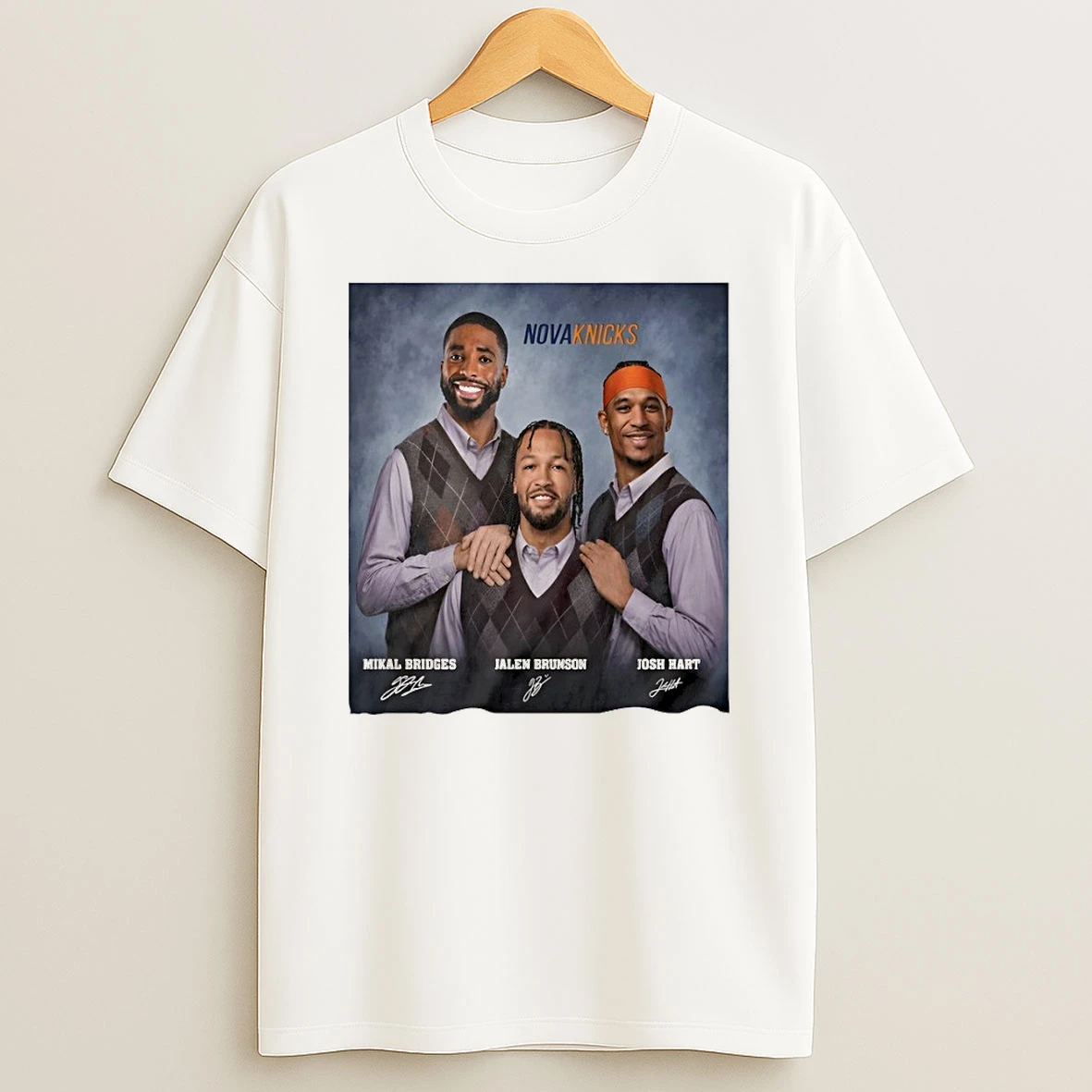 Novaknicks Mikal Bridges Jalen Brunson Josh Hart Knicks Step Brothers Shirts