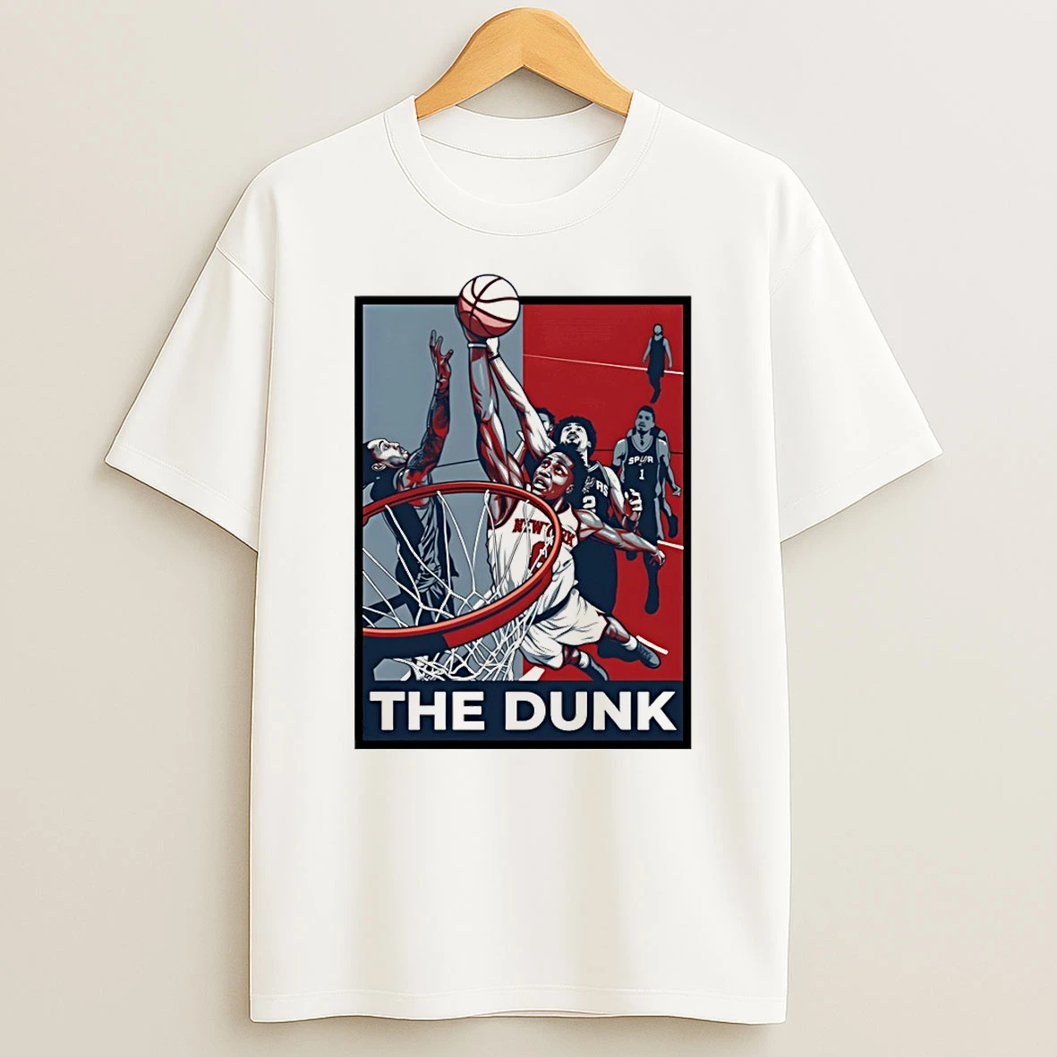 Og Anunoby Jump The Dunk New York Knicks Basketball Nba Playoffs 2026 Hope Style Shirts