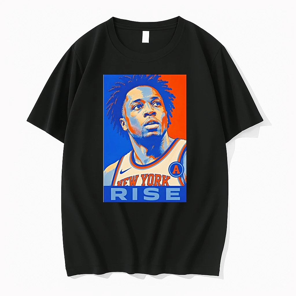 Og Anunoby New York Knicks Basketball Nba 2026 Rise Hope Style Shirts