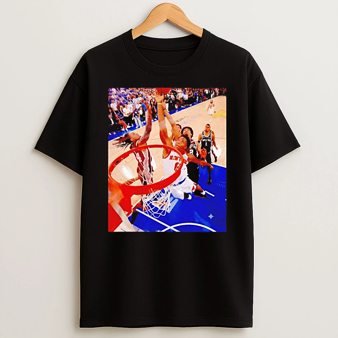 Og Anunoby Laocoon And His Son Moment Finals Game 4 New York Knicks Basketball Shirts