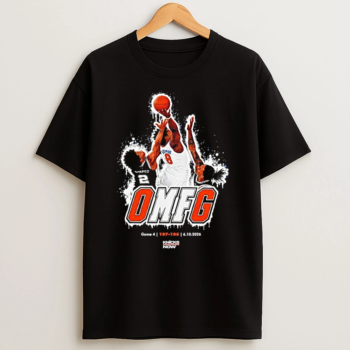 Omfg Og Anunoby New York Knicks Basketball From Knicks Now Game 4 107 106 Shirts
