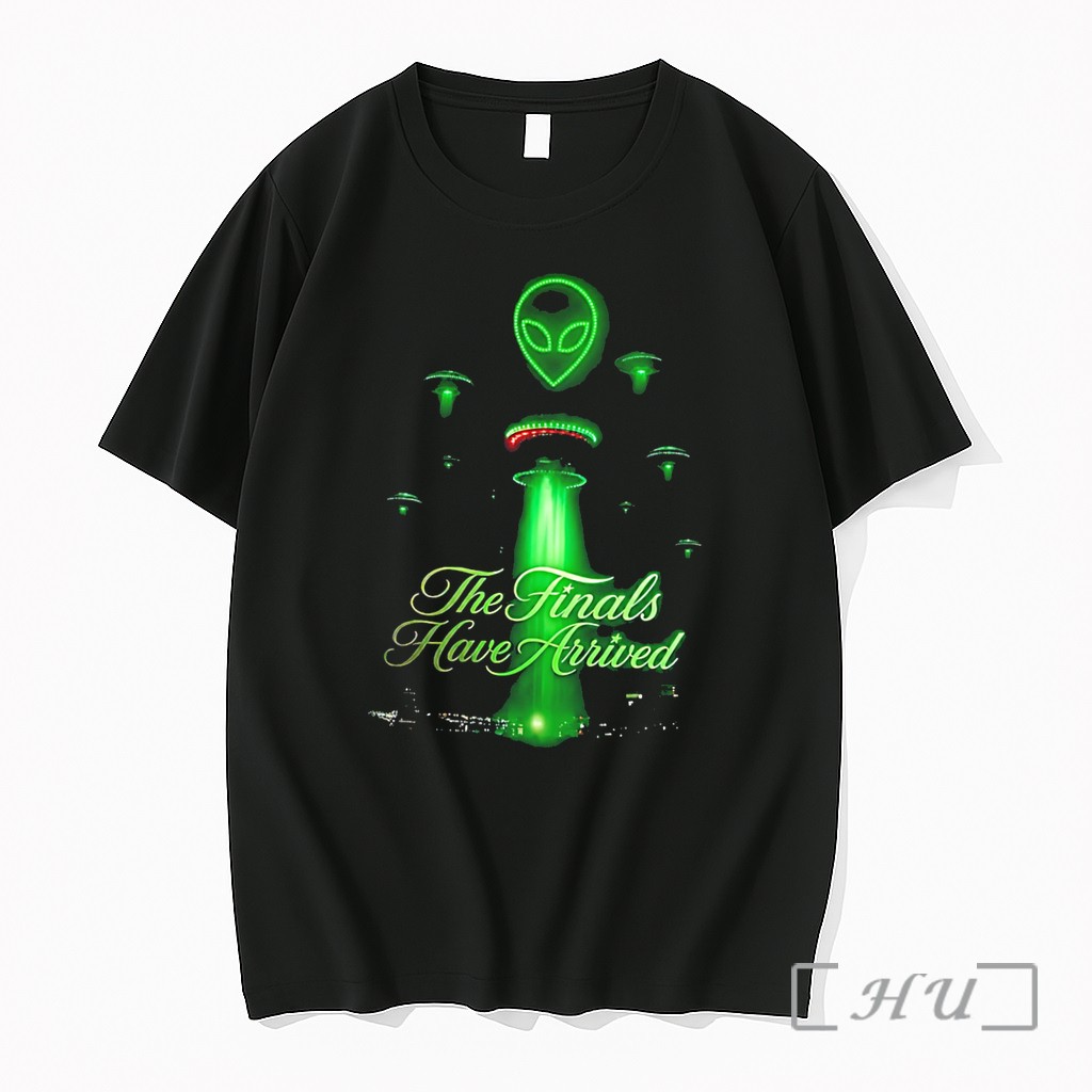 Officials Alien And Ufo The Finals Have Arrived Graphic Tee Premium Shirt Sweatshirt Tee