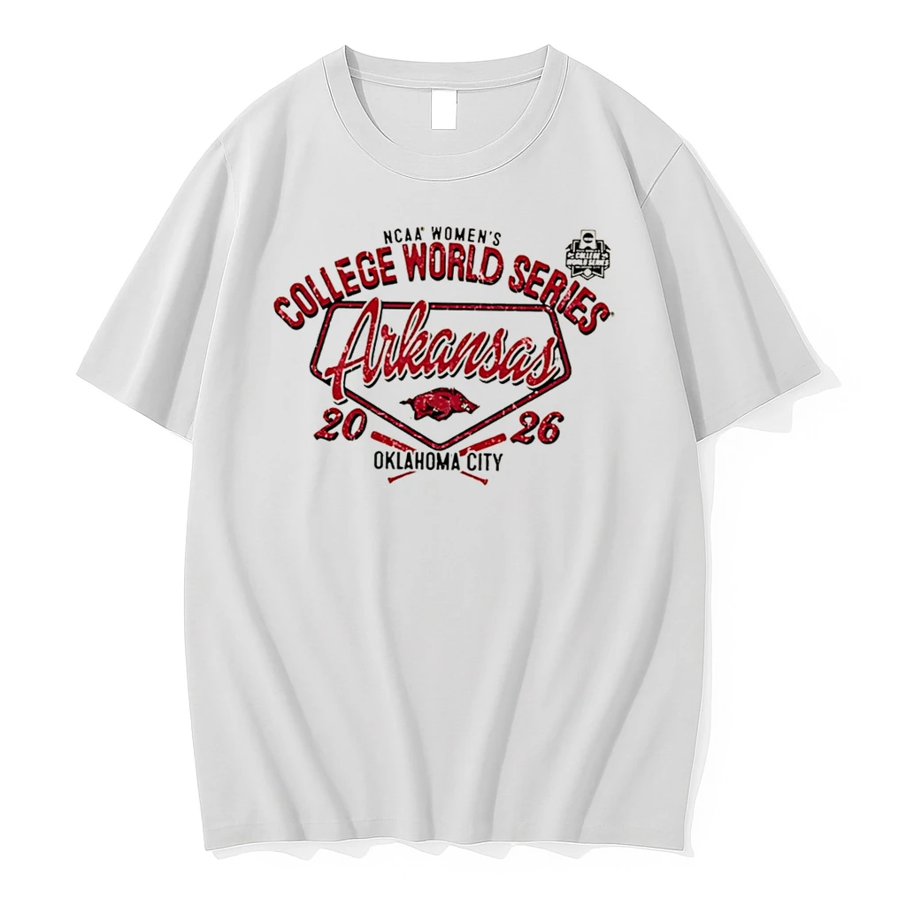 Officials Arkansas Razorbacks 2026 Womens College World Series Bound Logo Tee Premium T Shirt Sweatshirt Hoodie