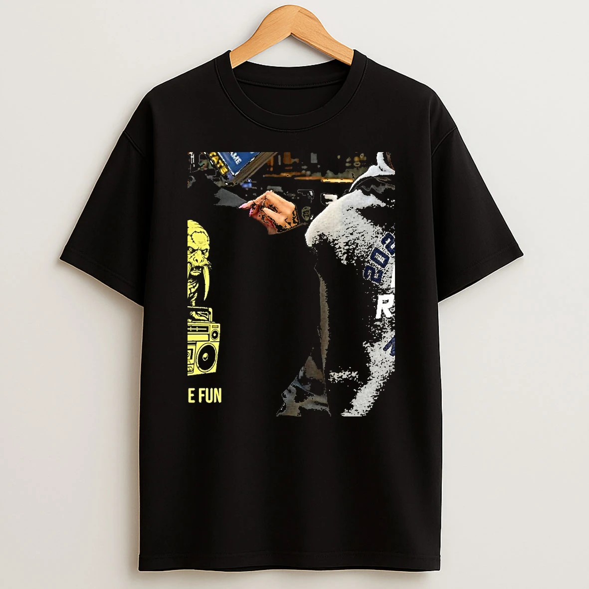 Officials Awol One Just Wanna Have Fun Walrus Boombox Premium T Shirt Sweatshirt Hoodie