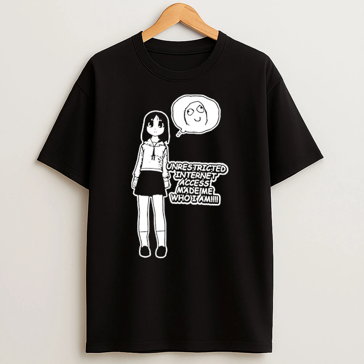 Officials Ayumu Kasuga Unrestricted Internet Access Made Me Who I Am Premium T Shirt Sweatshirt Hoodie