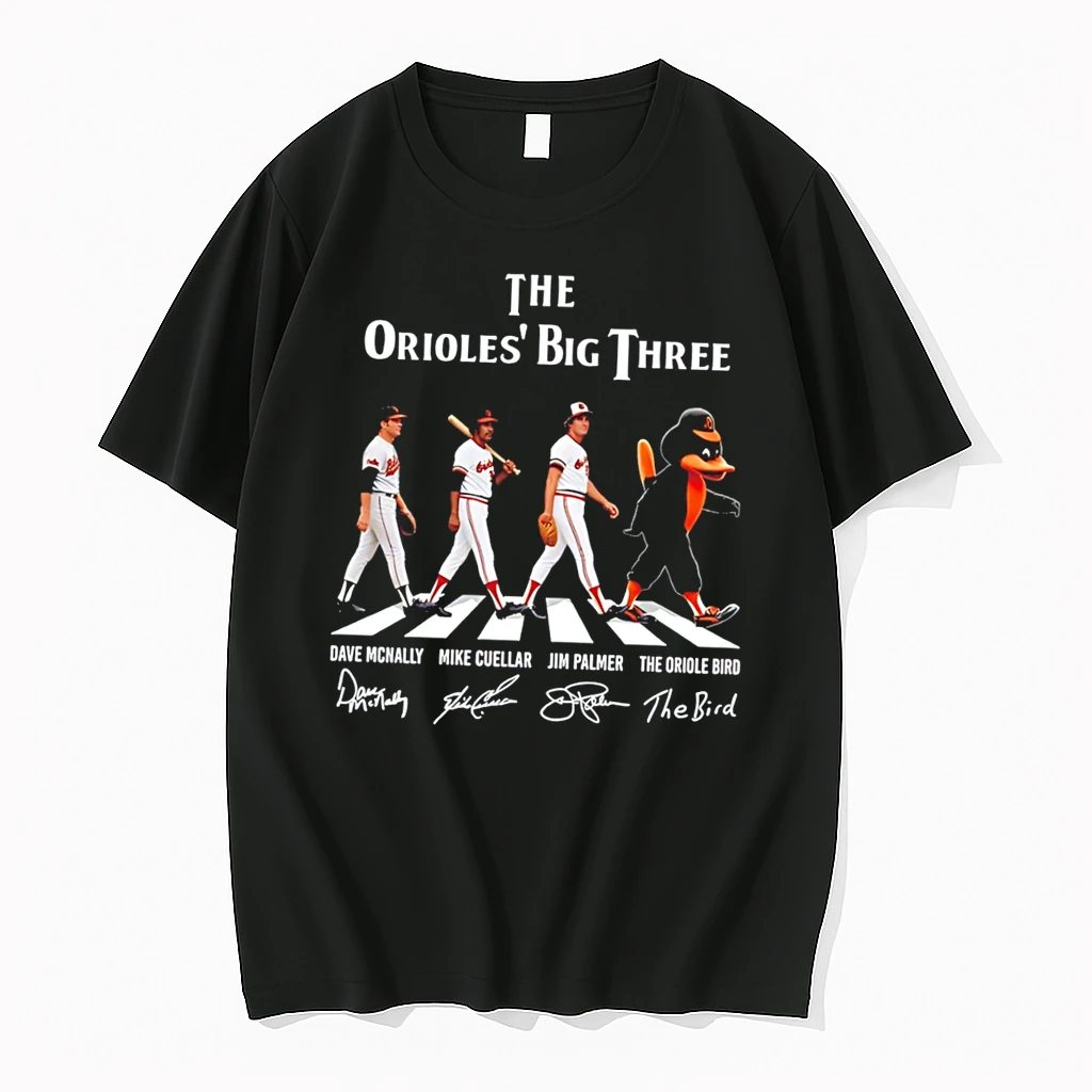 Officials Baltimore Orioles The Orioles Big Three Abbey Road Signature Tee Premium T Shirt Sweatshirt Hoodie