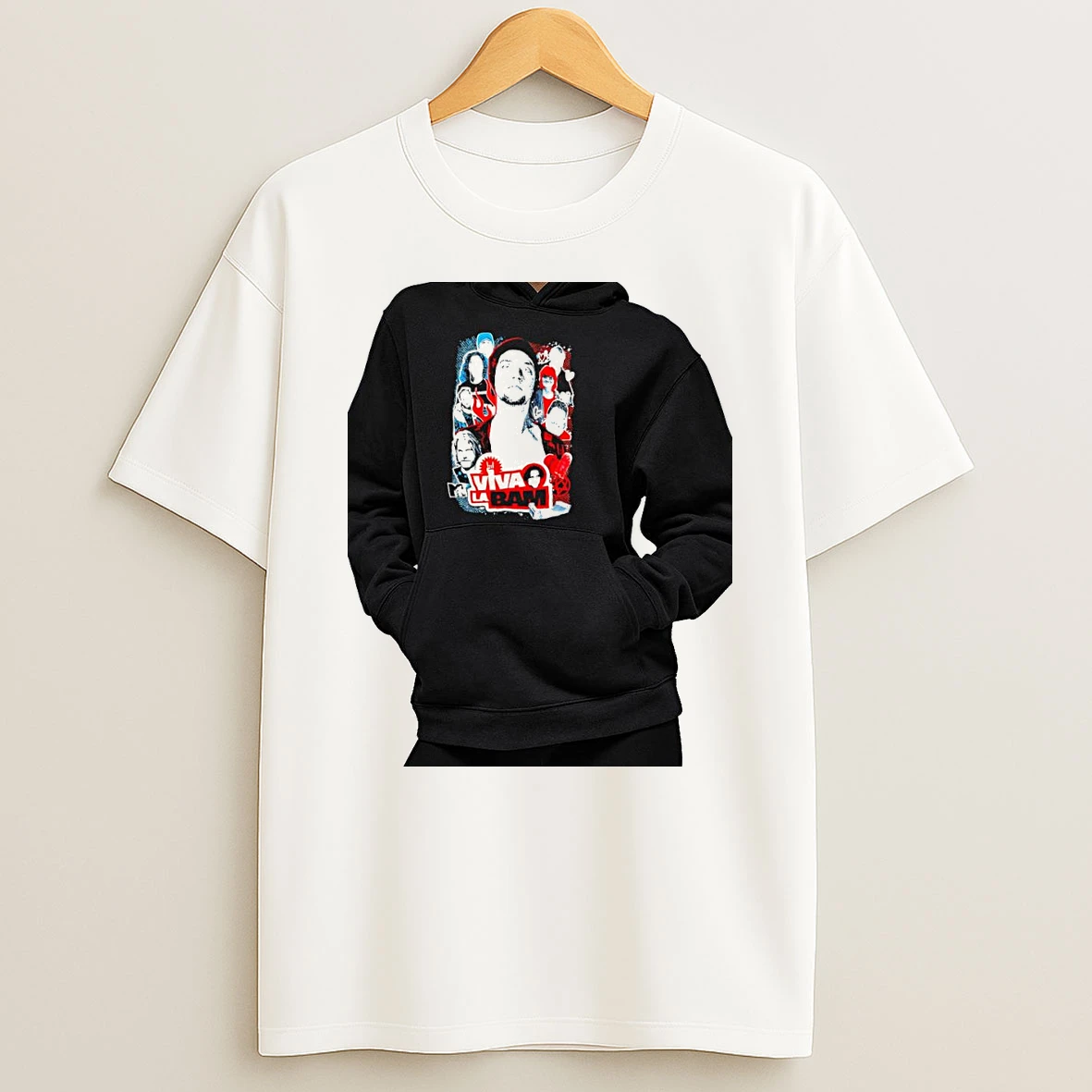 Officials Bam Margera Viva La Bam Mtv Cast Members Premium T Shirt Sweatshirt Hoodie