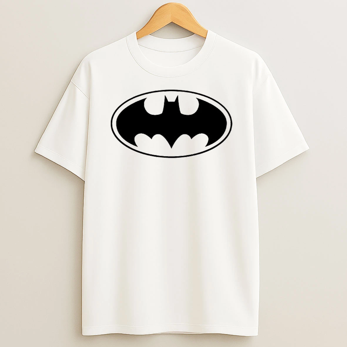 Officials Batman Oval Logo Classic Superhero Premium T Shirt Sweatshirt Hoodie