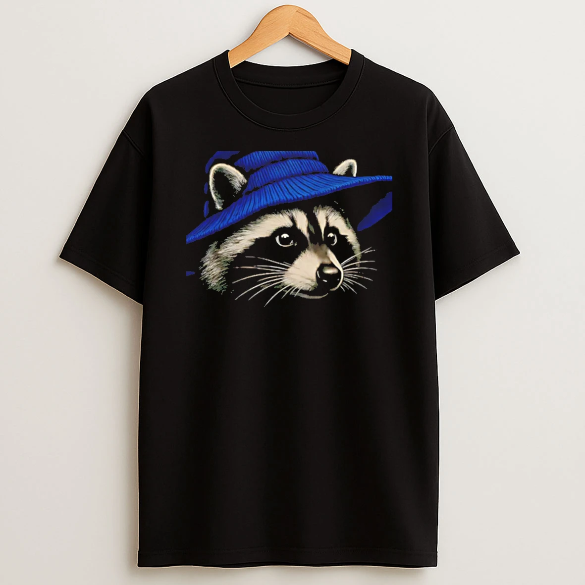 Officials Beanie Raccoon Wizard Cartoon Tee Premium T Shirt Sweatshirt Hoodie