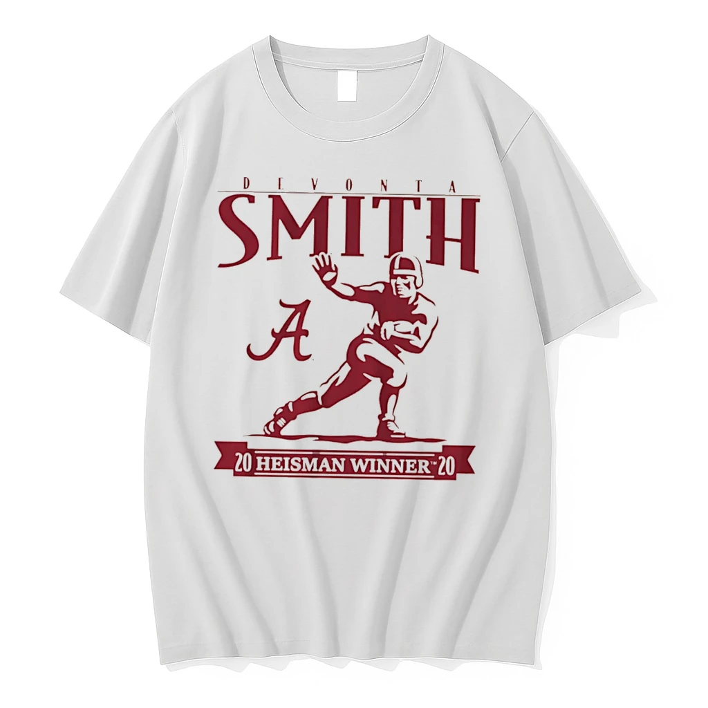 Officials Devonta Smith Alabama Crimson Tide Heisman Winner Trophy Tee Premium T Shirt Sweatshirt Hoodie