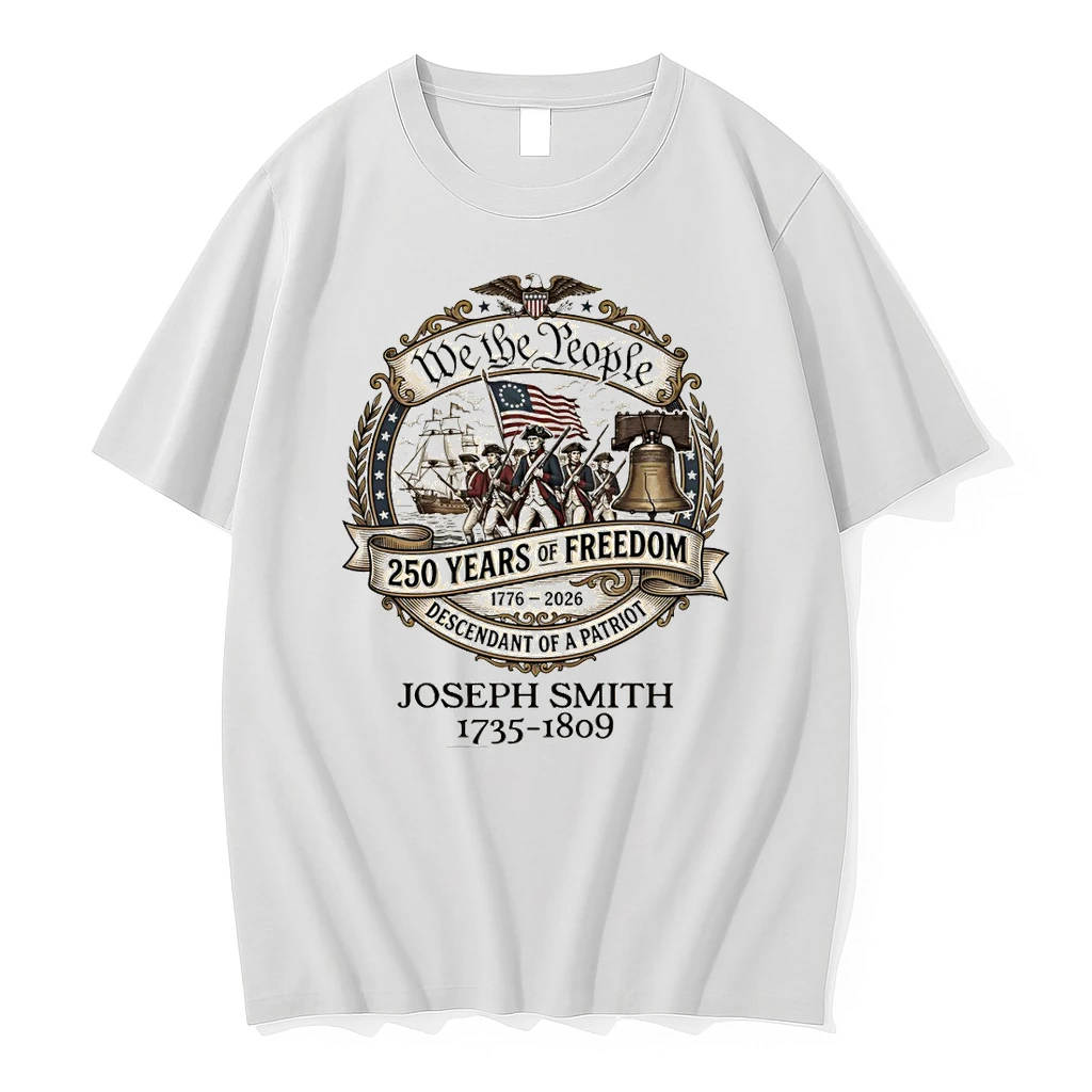 Officials Descendant Of A Patriot 250 Years Of Freedom We The People Premium T Shirt Sweatshirt Hoodie