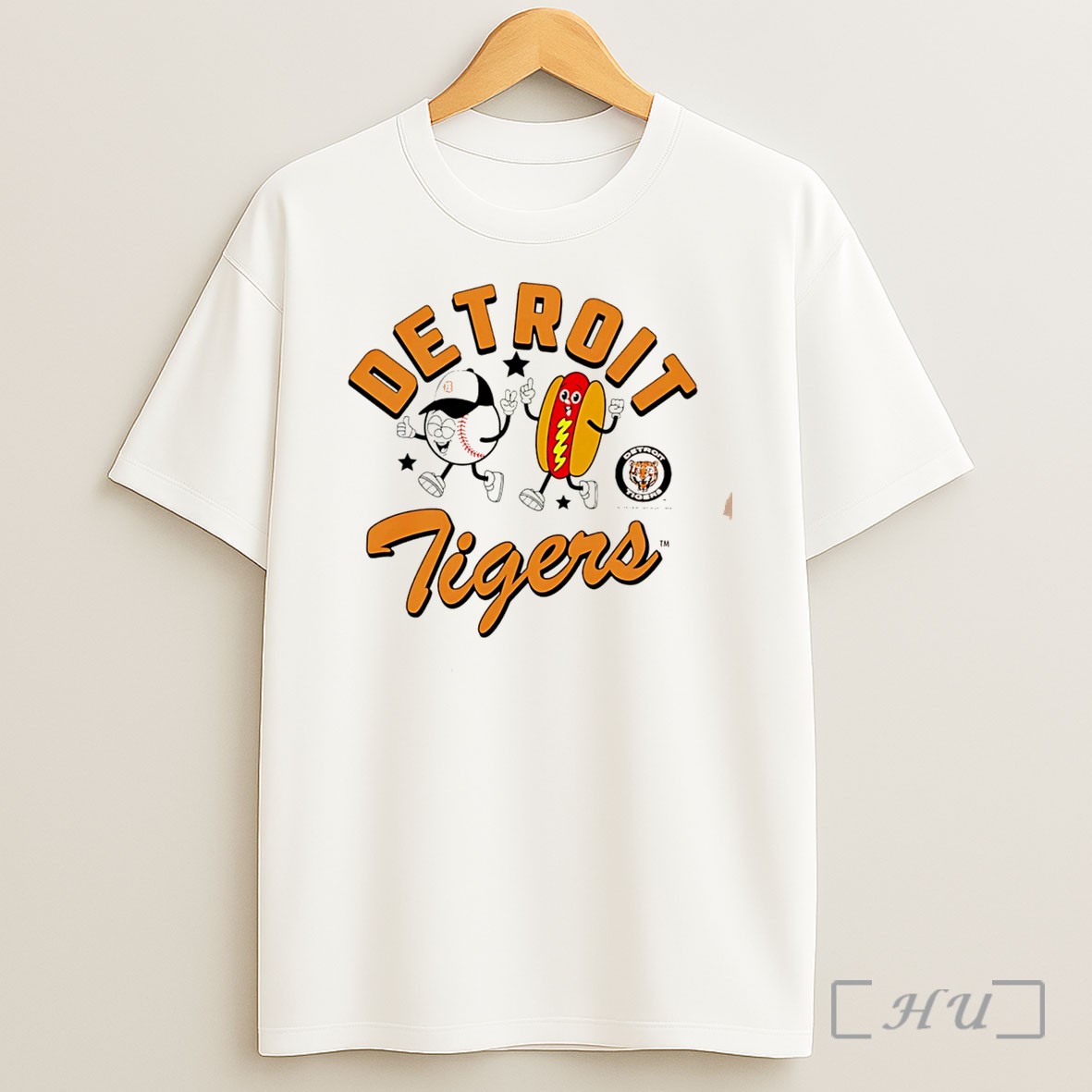 Officials Detroit Tigers Hotdog Preschool Snack Cartoon Tee Premium Shirt Sweatshirt Tee