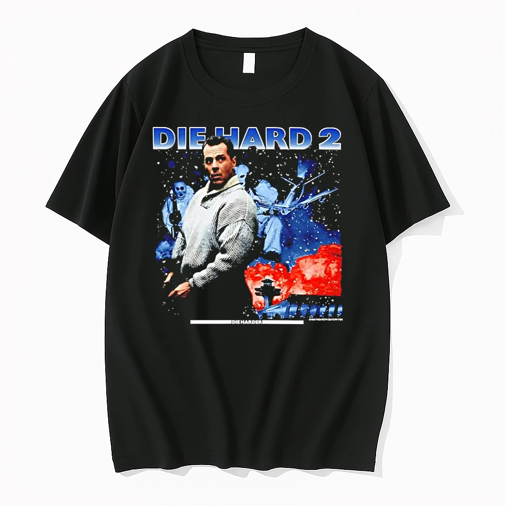 Officials Die Hard 2 Bruce Willis John Mcclane Die Harder Action Movie Premium T Shirt Sweatshirt Hoodie