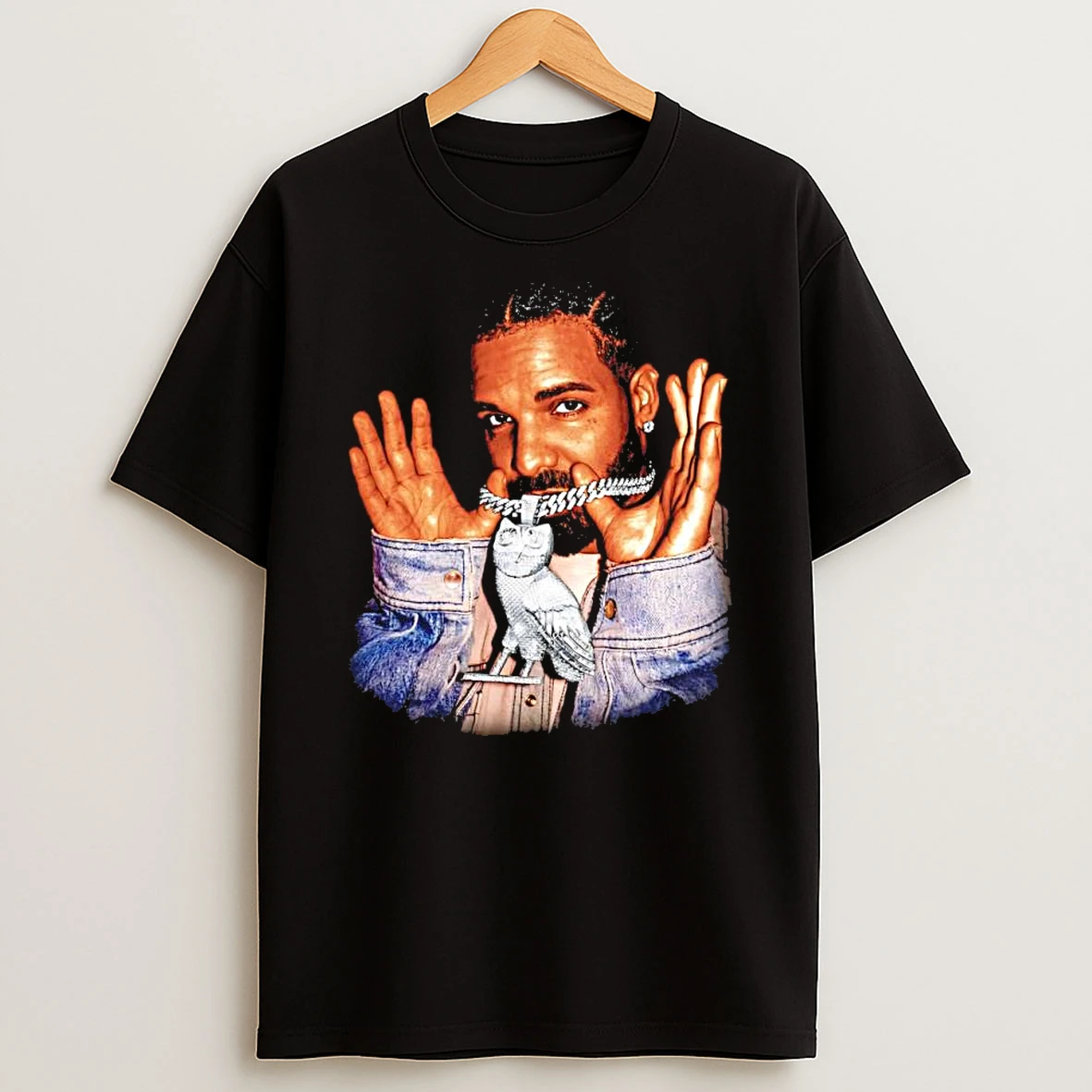 Officials Drake Owl Pendant Hip Hop Rapper Premium T Shirt Sweatshirt Hoodie