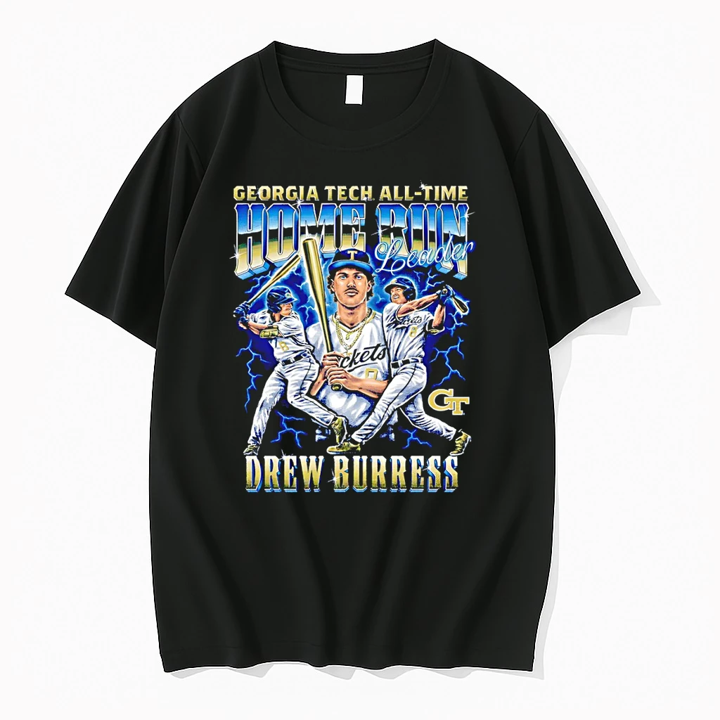 Officials Drew Burress Hr King Georgia Tech Baseball Premium T Shirt Sweatshirt Hoodie