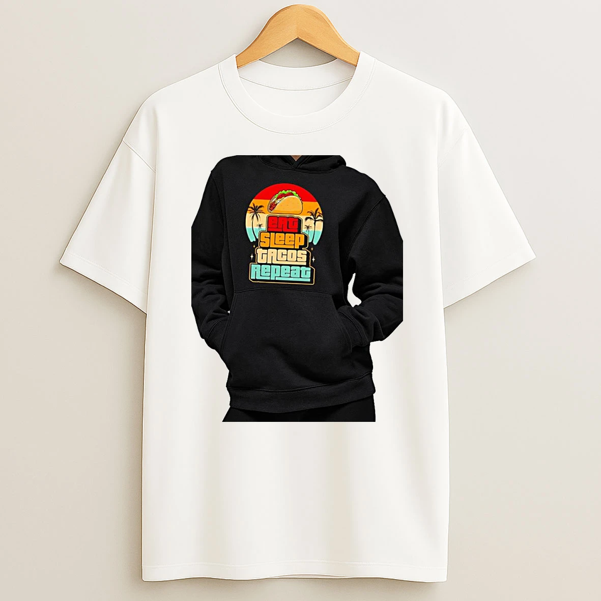 Officials Eat Sleep Tacos Repeat Gaming Premium T Shirt Sweatshirt Hoodie