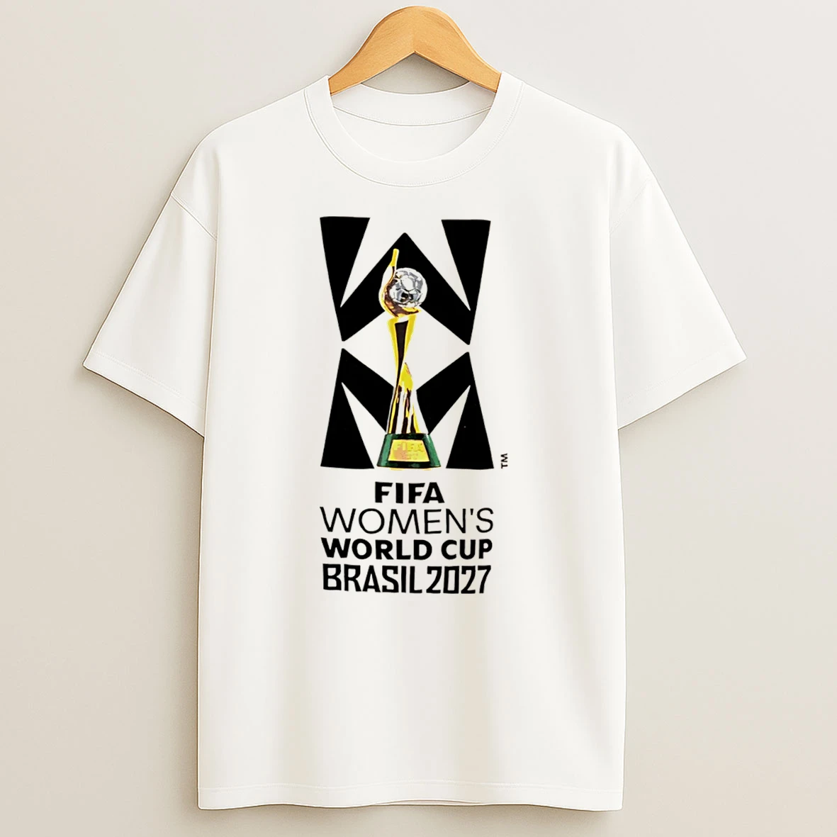 Officials Fifa Womens World Cup Brasil 2027 Rising Champs Tee Premium T Shirt Sweatshirt Hoodie