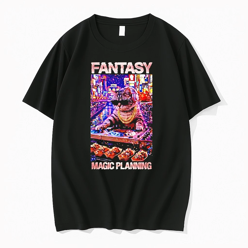 Officials Fantasy Magic Planning Dj Cat Dotonbori Takoyaki Premium T Shirt Sweatshirt Hoodie