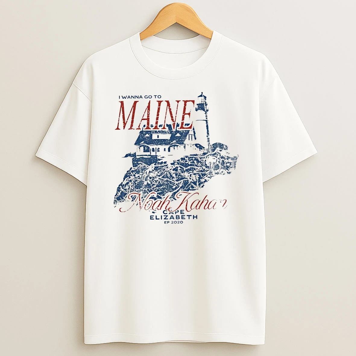 Officials I Wanna Go To Maine Noah Kahan Cape Elizabeth Ep 2020 Premium T Shirt Sweatshirt Hoodie