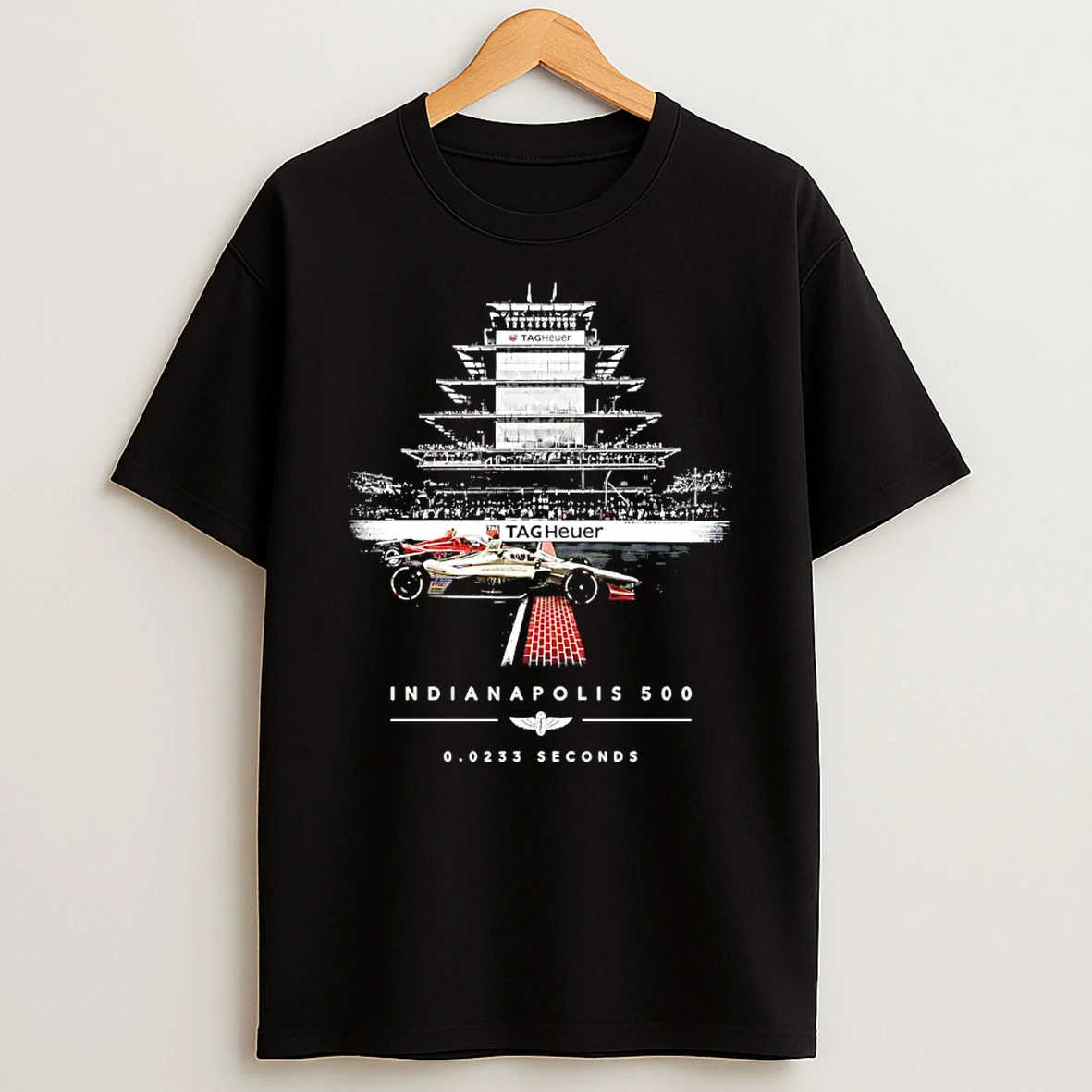 Officials Indianapolis 500 Indycar Race Pagoda Finish Line 0 0233 Seconds Premium T Shirt Sweatshirt Hoodie